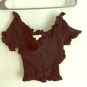 Scrunchie Hot & Delicious Crop Top